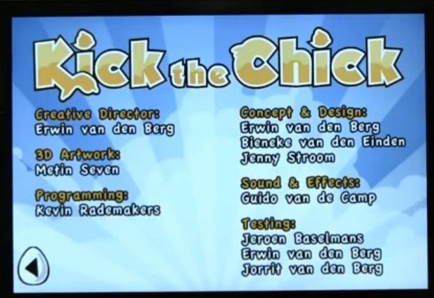 Kick the Chick Credits