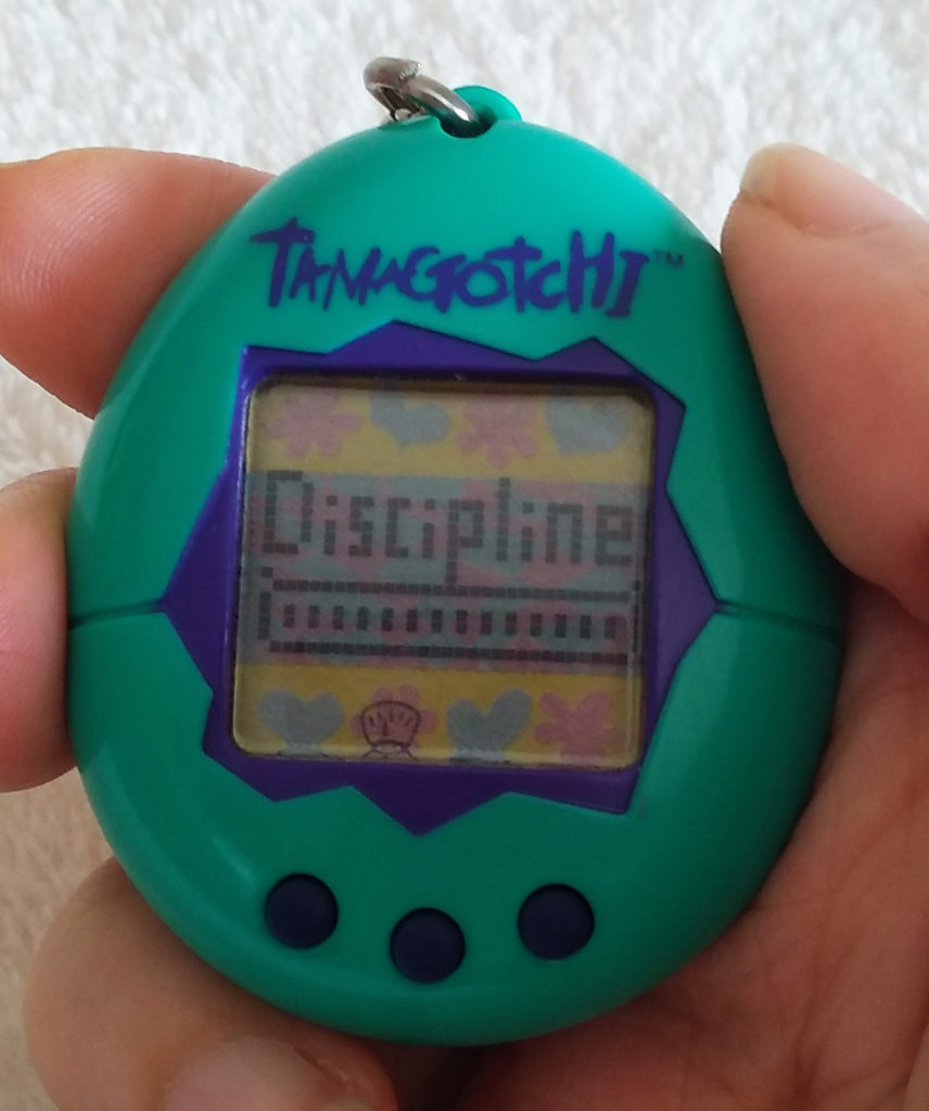 Tamagotchi P1 1997 Discipline