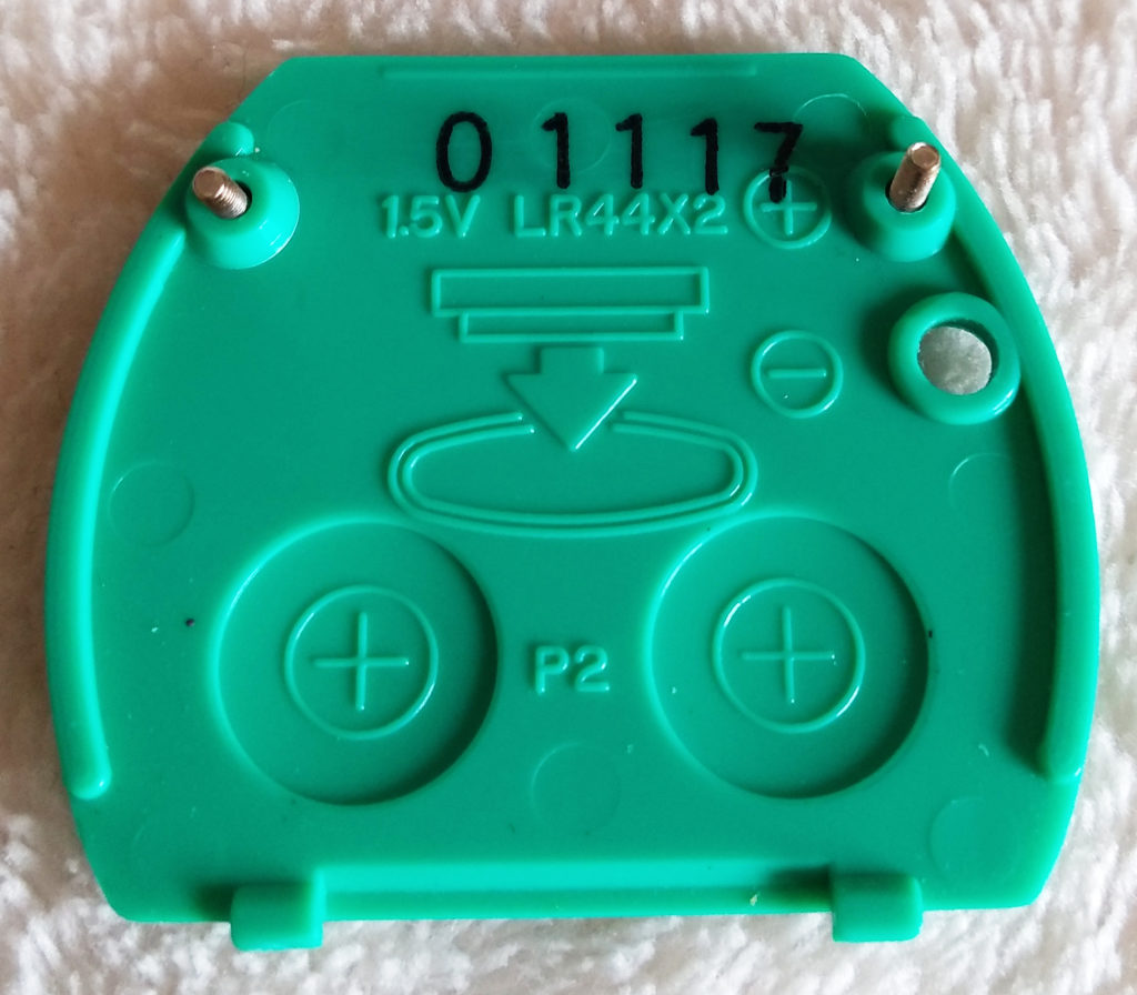 Tamagotchi P1 1997 back panel