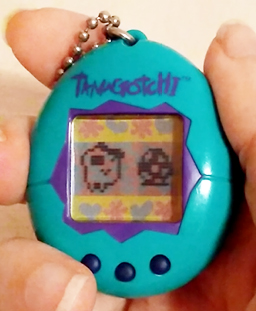 Tamagotchi P1 1997 Egg laying