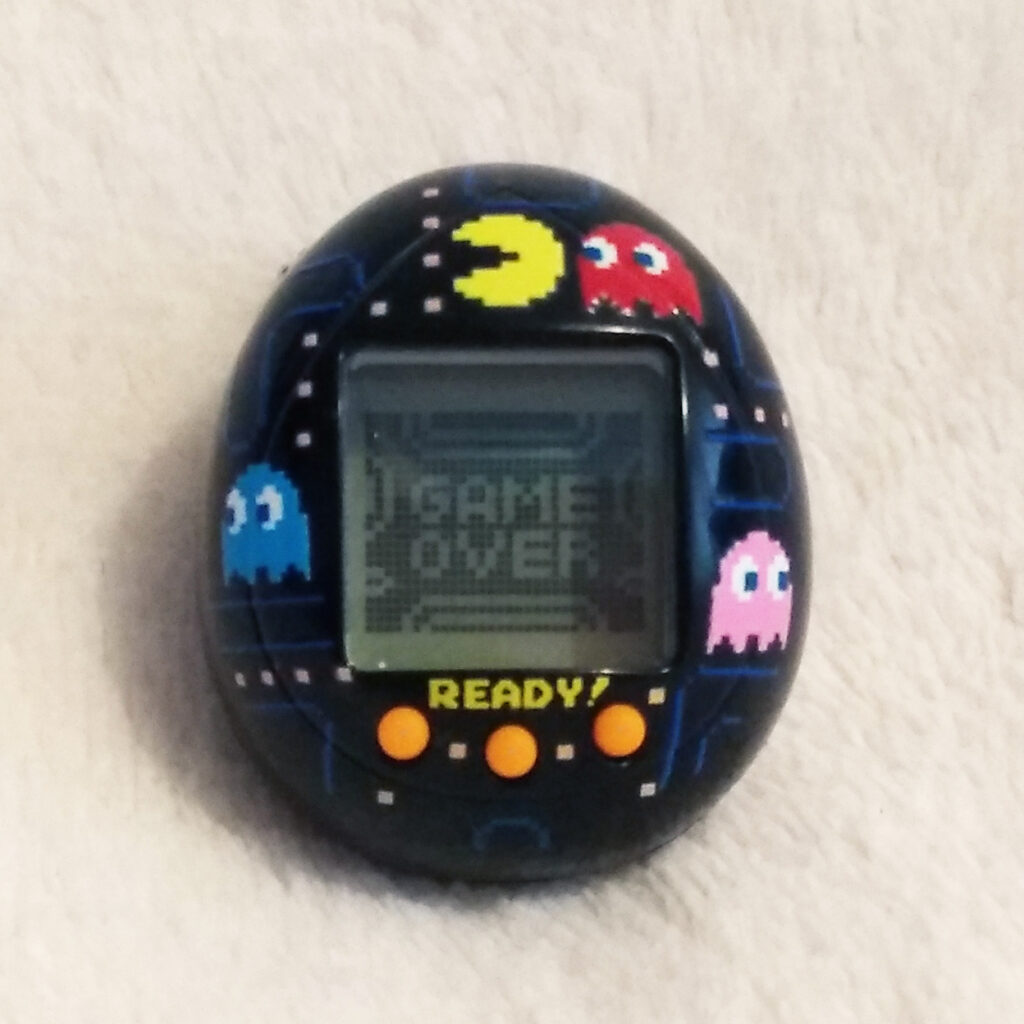 Pac-man Tamagotchi Minigames Failure