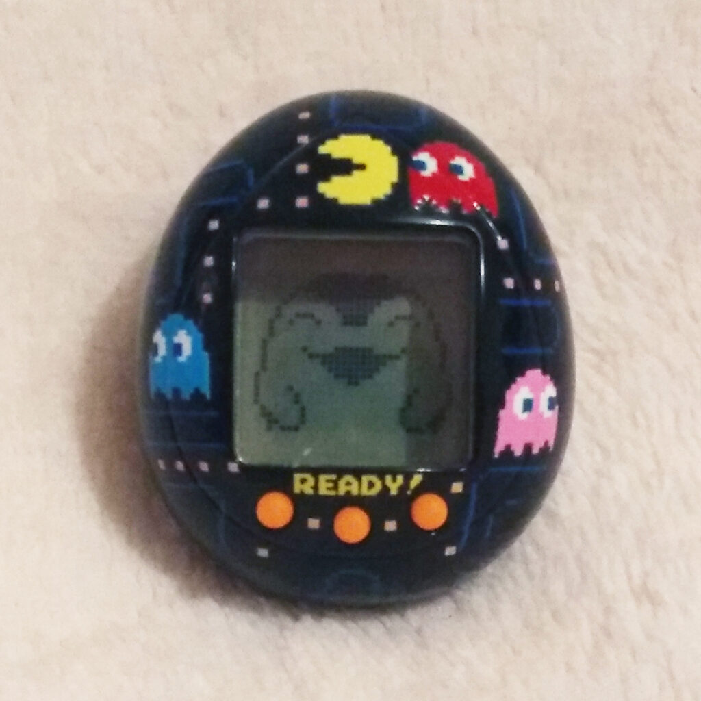 Pac-man Tamagotchi Close Up Ginjirotchi