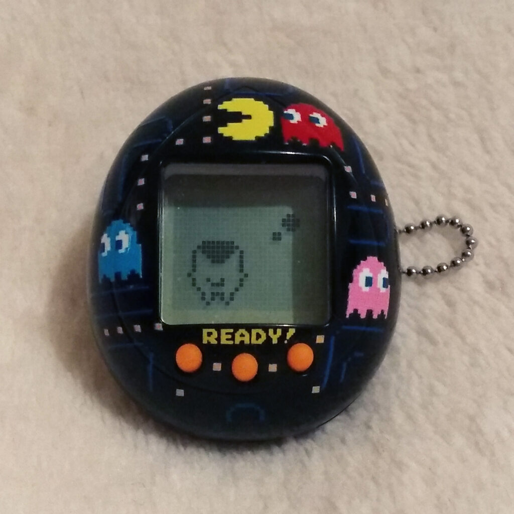 Pac-man Tamagotchi Unhappy Ginjrotchi