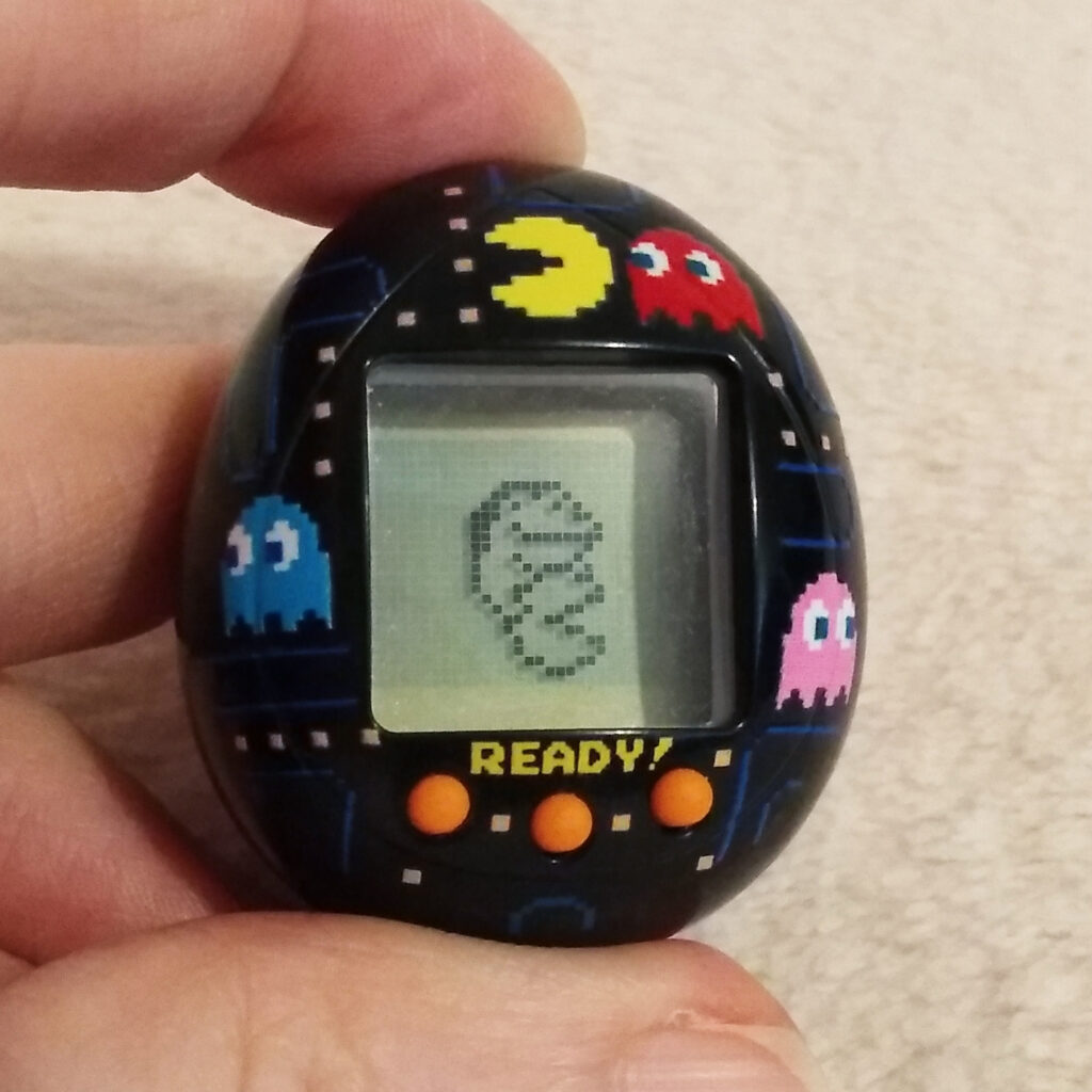 Pac-man Tamagotchi Bonus Ginjirotchi on Pac-man