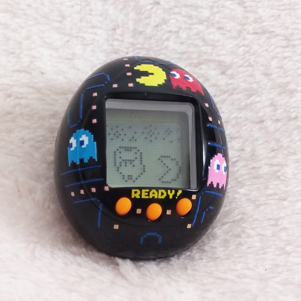 Pac-man Tamagotchi Minigames Great Success Ginjrotchi with Pac-man