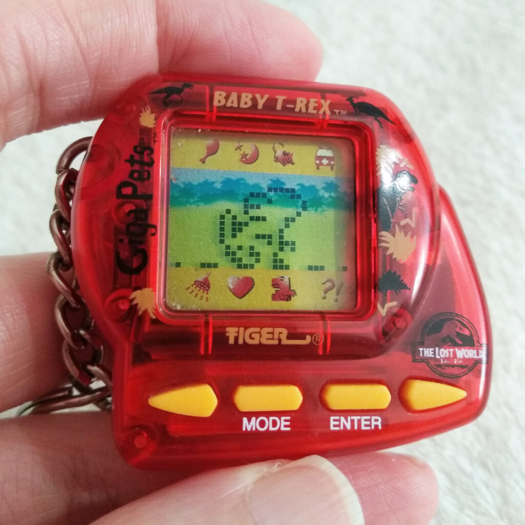 Baby T-Rex The Lost World: Jurassic Park Giga Pets