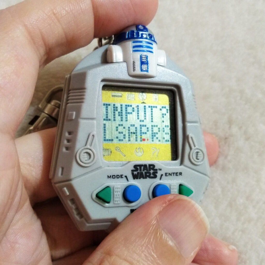 R2-D2 Star Wars Giga Pets Input